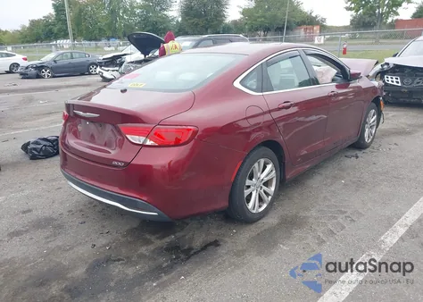 2016 Chrysler 200 Limited from USA, damaged, VIN 1C3CCCAB1GN116198